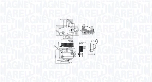 Oil Cooler, engine oil